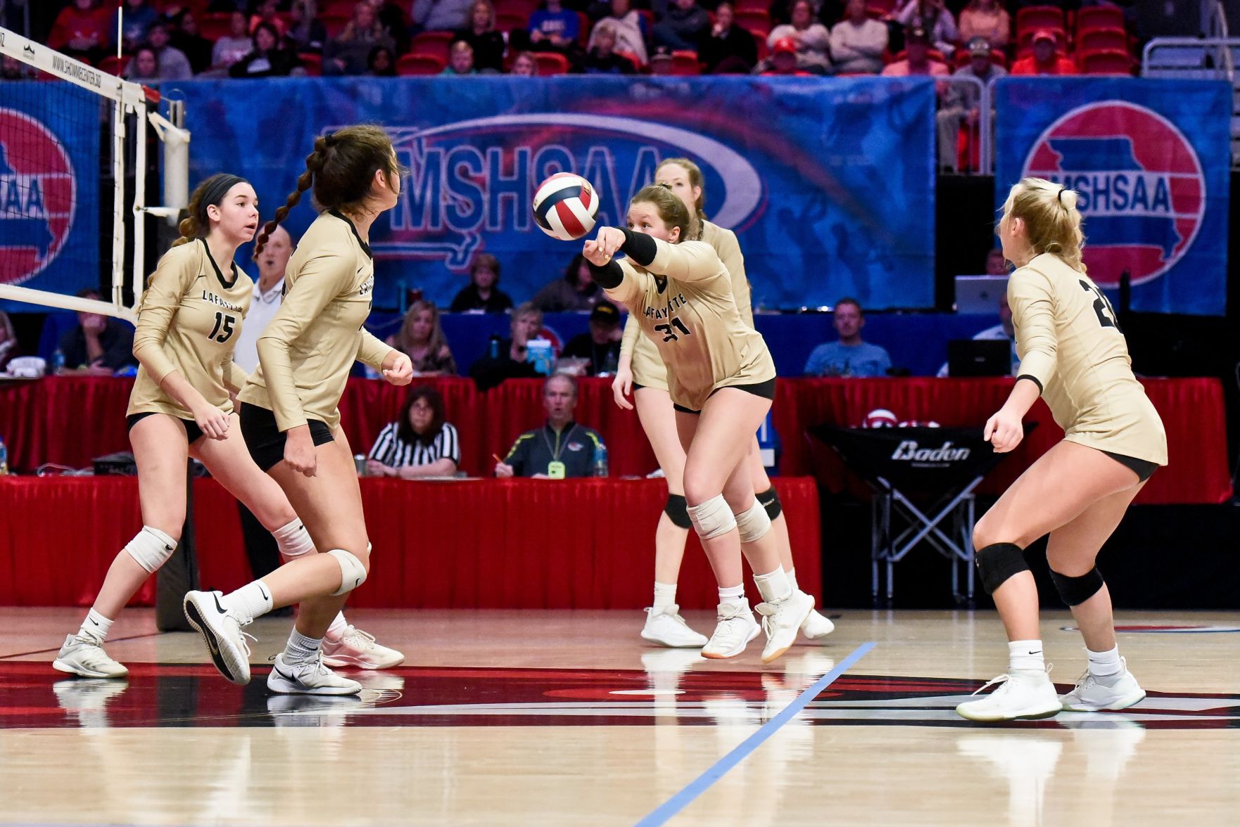 11/09/19 - Girls Volleyball - Class 4 state championship - Nixa vs Lafayette